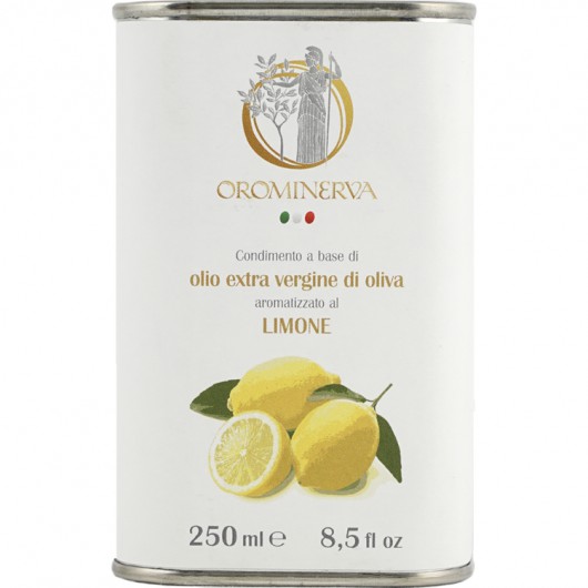 Lemon-flavoured extra virgin olive oil dressing