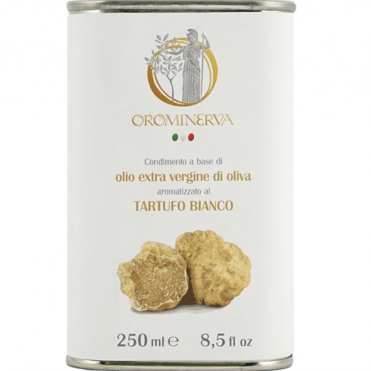 White truffle-flavoured extra virgin olive oil dressing